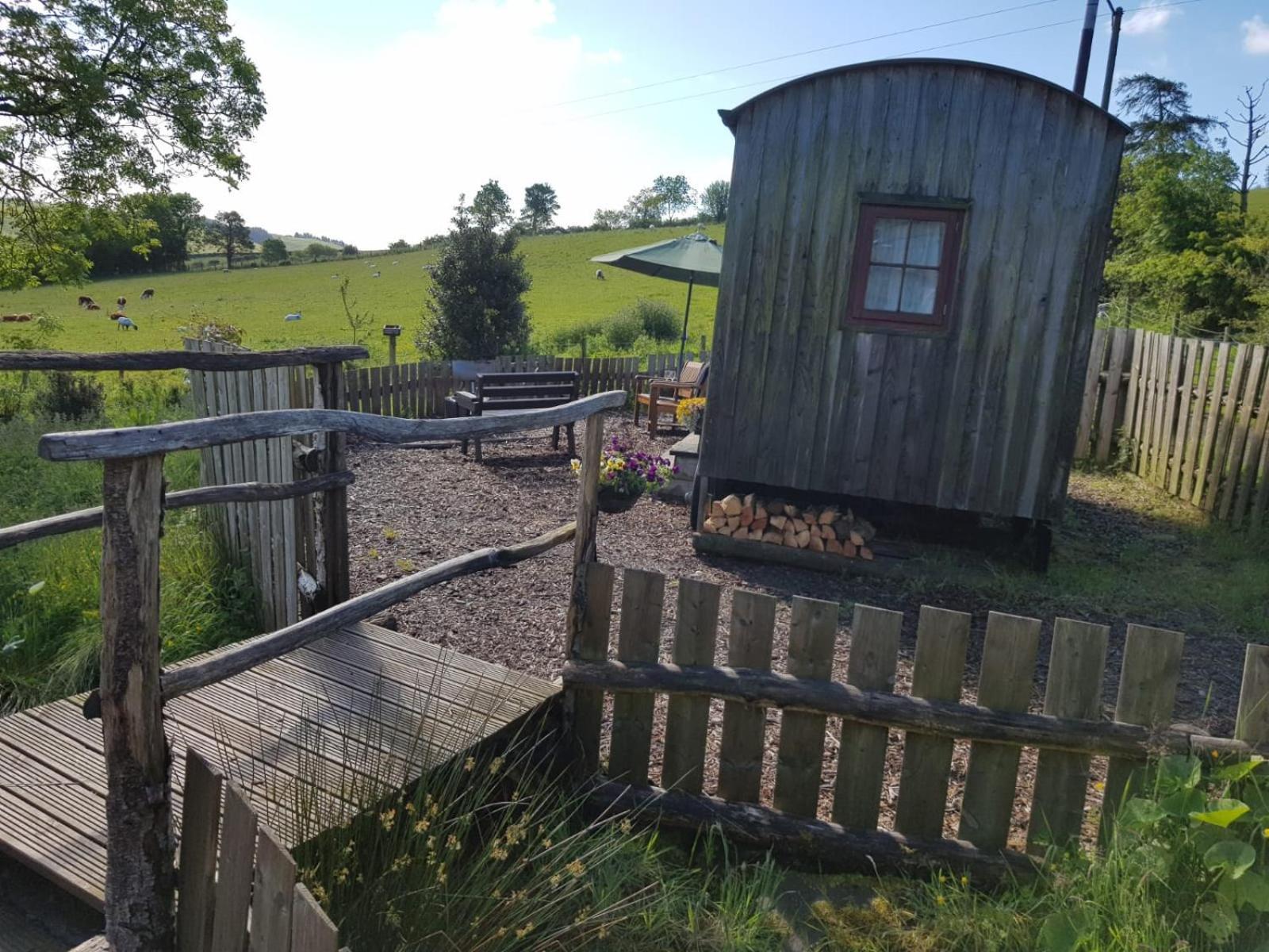 Eco Accommodation Cornflower Craven Arms Exteriér fotografie